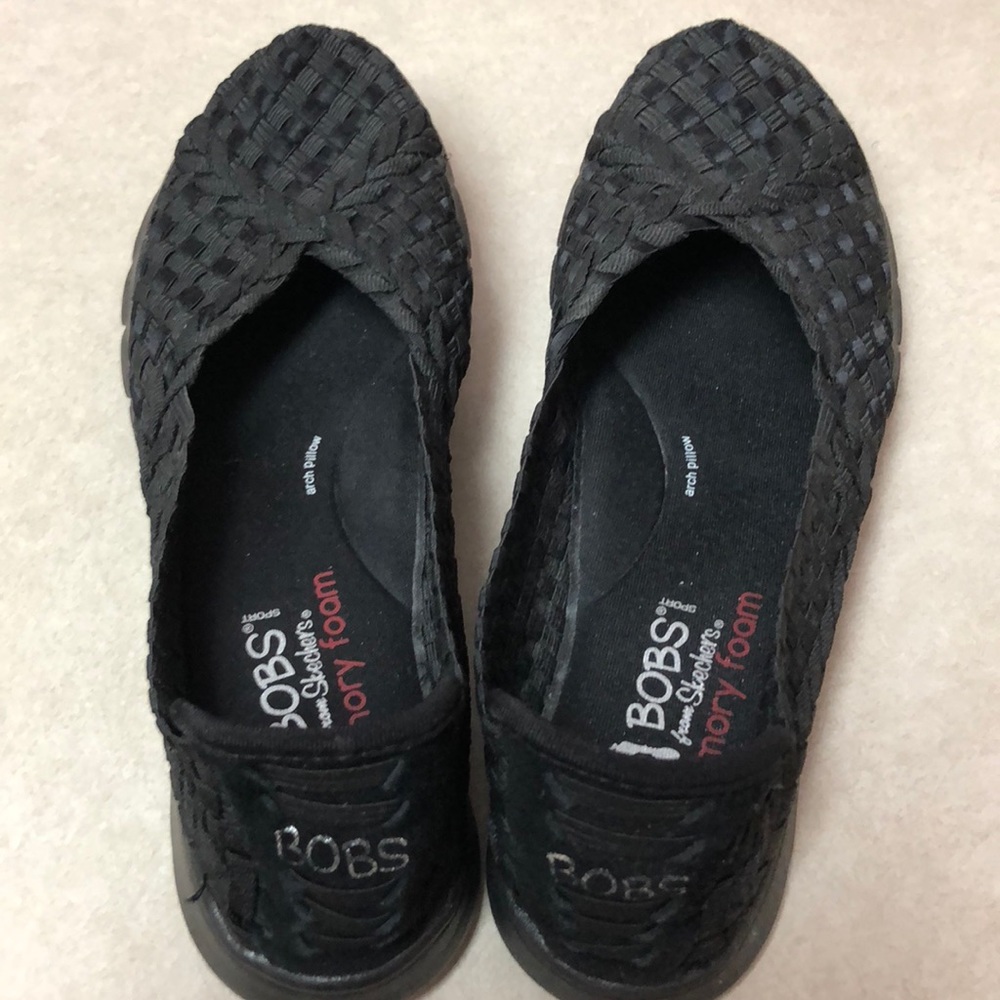 Skechers BOBS Sports Women shoes 7 Black